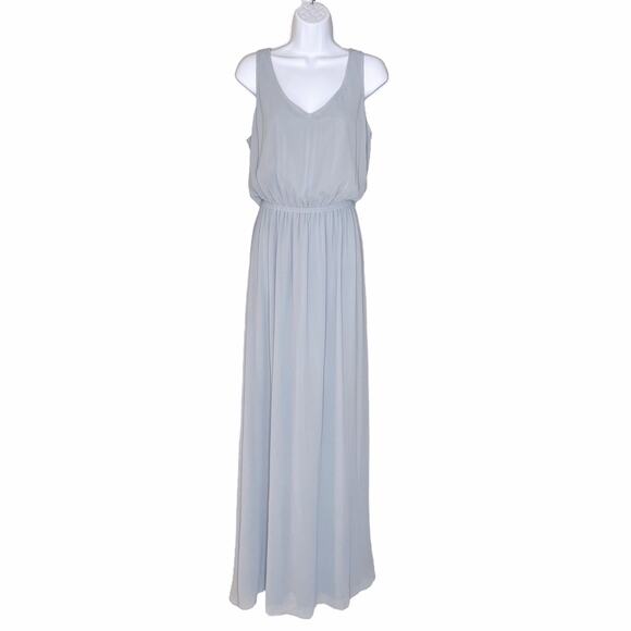 Show Me Your MuMu Kendall Maxi Dress M Blue NWOT - Picture 3 of 9